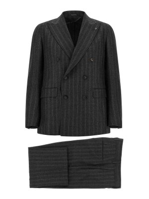 TAGLIATORE: Vestidos de gala - Traje - Gris