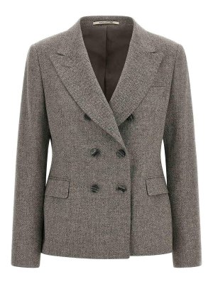 TAGLIATORE: Blazer - Blazer - Gris