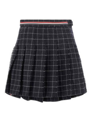 THOM BROWNE: Minifaldas - Minifalda - Azul