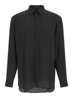 TOM FORD: shirts - Micro-Print Shirt