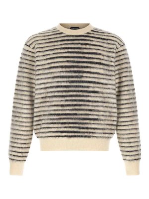 TOM FORD: Pull col rond - Pull Col Rond - Noir