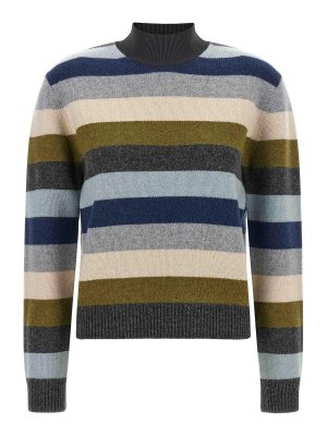 TORY BURCH: Pull col rond - Pull Col Rond - Multicolore