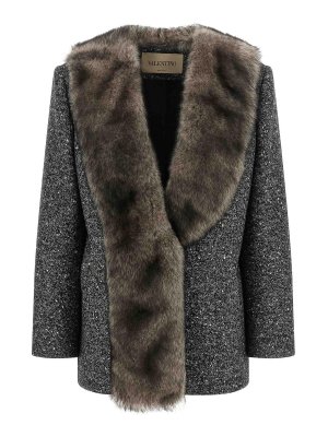 VALENTINO GARAVANI: ショートコート - ショートコート - 白