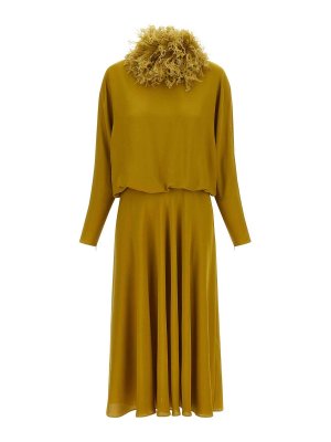 VALENTINO GARAVANI: Knielange Kleider - Knielanges Kleid - Grün