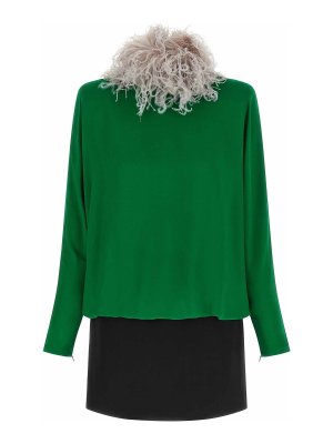 VALENTINO GARAVANI: Vestidos cortos - Vestido Corto - Verde
