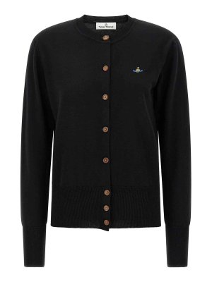 VIVIENNE WESTWOOD: Cardigans - Cardigan - Noir