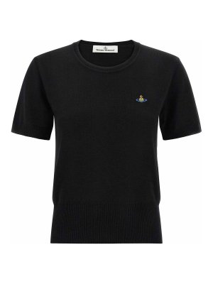 VIVIENNE WESTWOOD: Pull col rond - Pull Col Rond - Noir