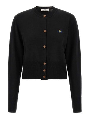 VIVIENNE WESTWOOD: Cardigans - Cardigan - Noir