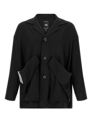 Y-3: Blazer - Blazer - Schwarz