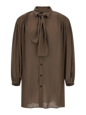 YOHJI YAMAMOTO: shirts - Shirt With Scarf