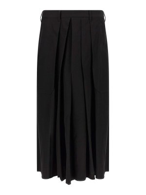 YOHJI YAMAMOTO: pantaloni casual - Pantaloni Hakama