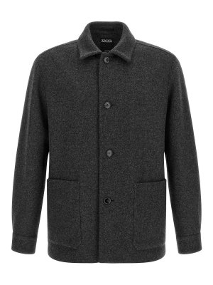 ZEGNA: blouses - Jersey Overshirt