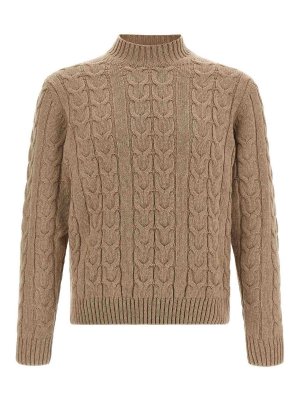 ZANONE: Turtlenecks & Polo necks - Braided Knit Knuckler