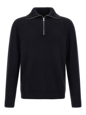 ZANONE: Turtlenecks & Polo necks - Half Zip Sweater