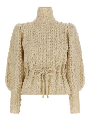 ZIMMERMANN: crew necks - Vailant Wool Bauble Sweater