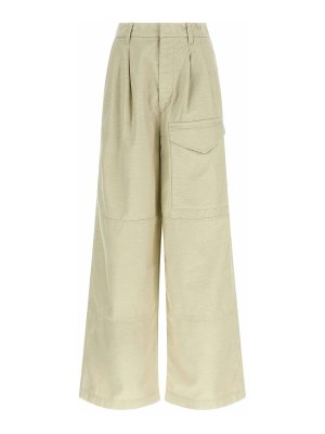 AURALEE: pantaloni casual - Pantaloni cargo