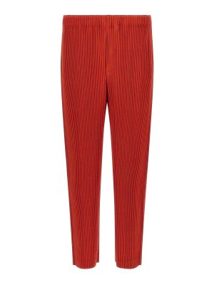 HOMME PLISSÉ ISSEY MIYAKE: casual trousers - Monthly Colors September Pants