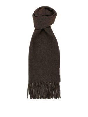 AGNONA: scarves - Scarf With Fringes