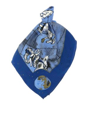 Diane von Furstenberg: Schals - Schal - Hellblau