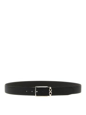 SALVATORE FERRAGAMO: cinture - Cintura reversibile