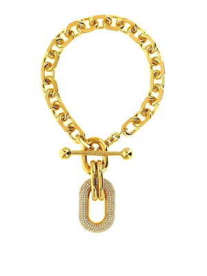 RABANNE: Collane - Collana con ciondolo in cristallo
