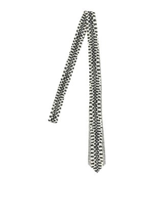 TOM FORD: ties & bow ties - Snake Print Tie Tie