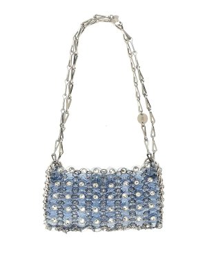 RABANNE: Sacs portés épaule  - Sac Porté Épaule - Bleu Clair