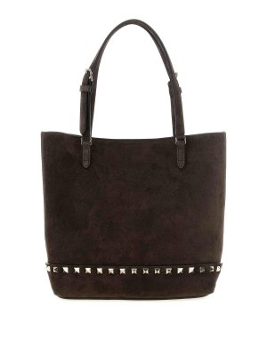 VALENTINO GARAVANI: トートバッグ - トートバッグ - ブラウン