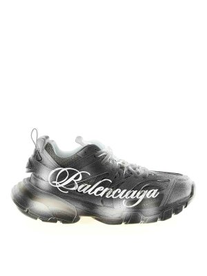 BALENCIAGA: Zapatillas - Zapatillas - Plata