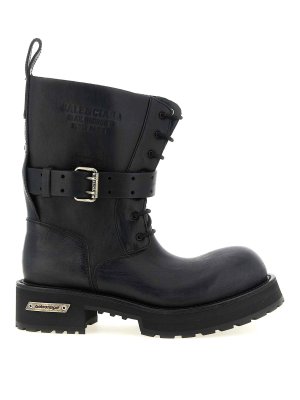 BALENCIAGA: ブーツ - ブーツ - 黒
