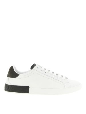DOLCE & GABBANA: trainers - Portofino Leather Sneakers