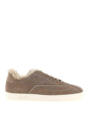 FABIANA FILIPPI: sneakers - Sneakers in pelle scamosciata