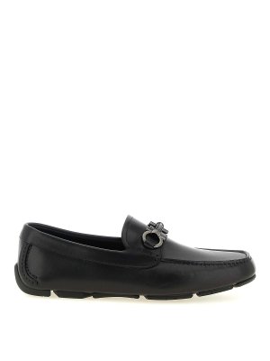 SALVATORE FERRAGAMO: Mokassins und Slippers - Mokassins - Schwarz