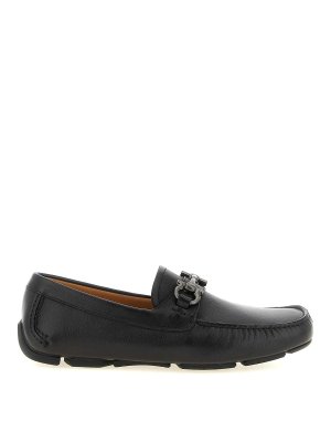SALVATORE FERRAGAMO: Mokassins und Slippers - Mokassins - Schwarz