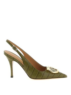 SALVATORE FERRAGAMO: サンダル - サンダル - 緑