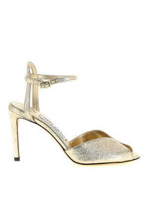 JIMMY CHOO: サンダル - サンダル - 金