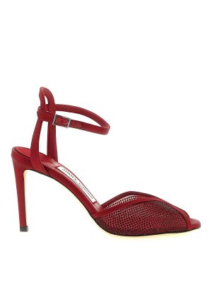 JIMMY CHOO: サンダル - サンダル - 赤