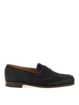 JOHN LOBB: ロファー＆スリッパ - ローファー - ブラウン
