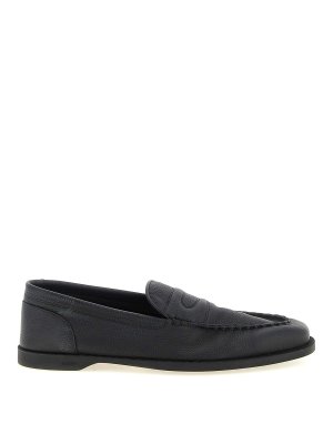 JOHN LOBB: ロファー＆スリッパ - ローファー - 黒