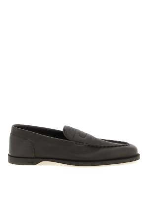 JOHN LOBB: ロファー＆スリッパ - ローファー - ブラウン