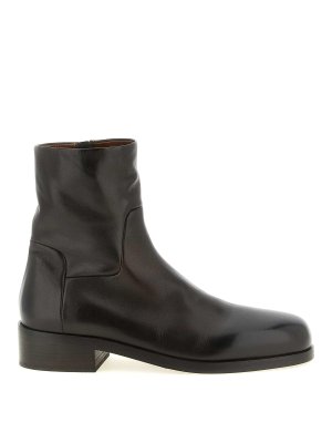 Marsèll: ankle boots - Ankle Boots With Zip