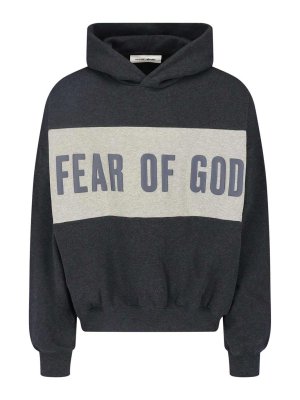 FEAR OF GOD: Sweatshirts & Sweaters - Logo Hoodie