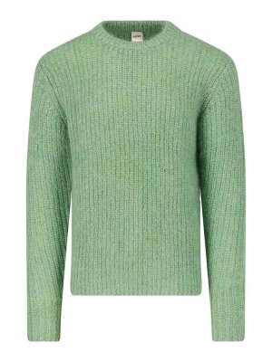 ASPESI: Pull col rond - Pull Col Rond - Vert