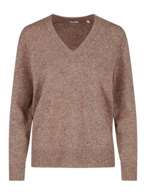 ASPESI: Pull col rond - Pull Col Rond - Taupe