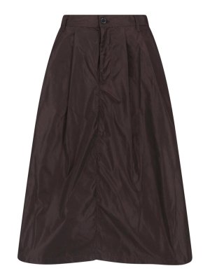 ASPESI: Knee length skirts & Midi - Midi Skirt in Technical Fabric