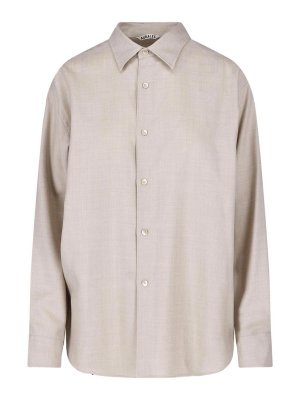 AURALEE: shirts - Wool Shirt