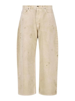 BALENCIAGA: Schlagjeans - Schlagjeans - Beige
