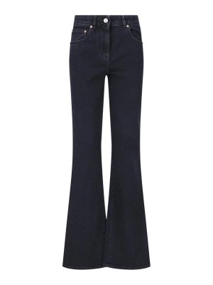 Balmain: Schlagjeans - Schlagjeans - Schwarz