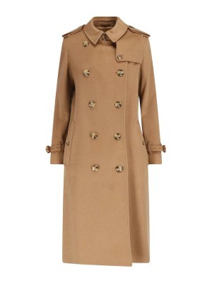BURBERRY: トレンチコート - トレンチコート - ブラウン
