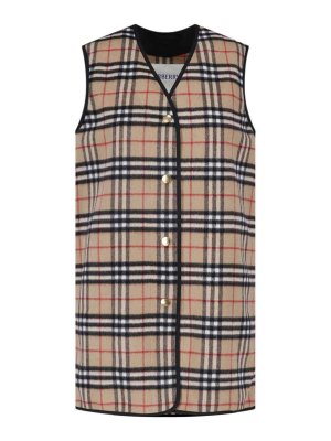 BURBERRY: casual jackets - Wool and Cashmere Padding